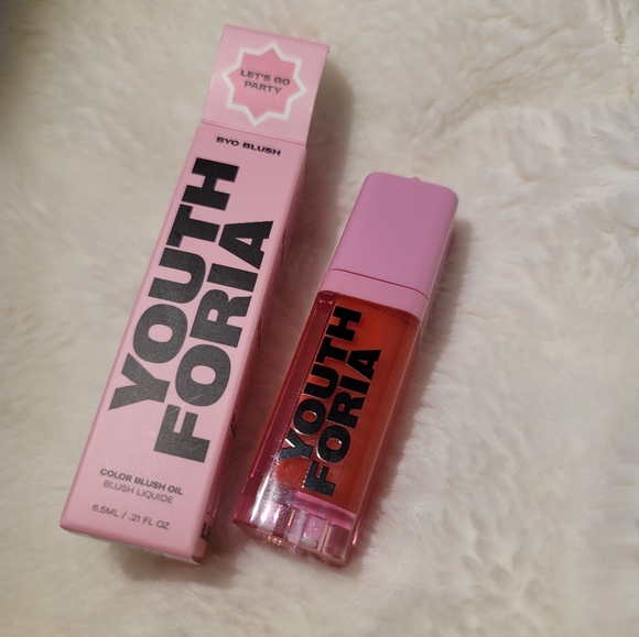 youthforia Makeup Youth Foria Color Blush Oil In Lets Go Party